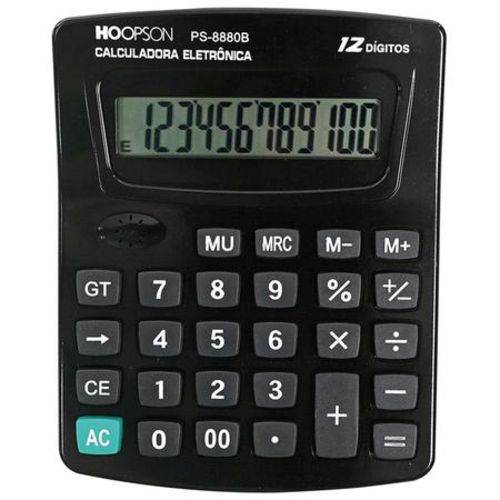 Calculadora de Mesa PS-8880B Hoopson