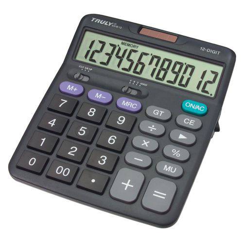 Calculadora de Mesa Truly 12 Dígitos 831b-12