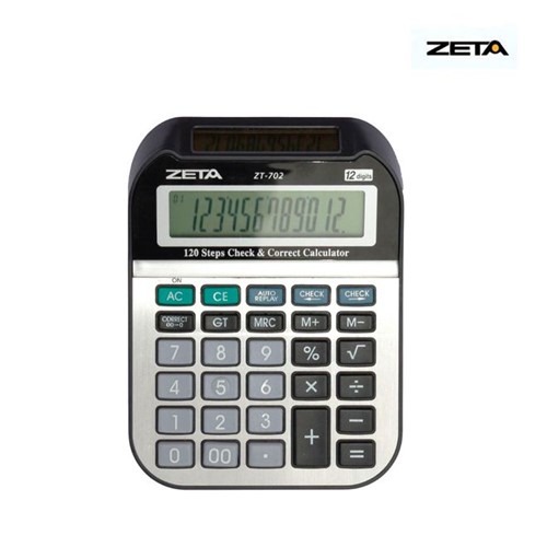 Calculadora de Mesa ZT702 Zeta - Calculadora de Mesa ZT702 4840 Zeta
