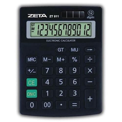 Calculadora de Mesa ZT811 Zeta