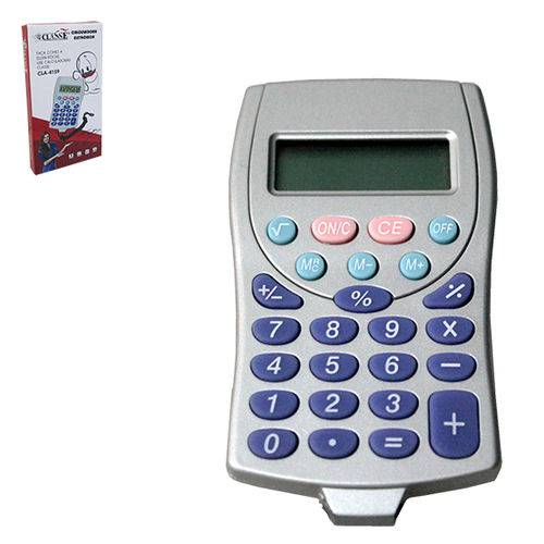 Calculadora Eletronica 8 Digitos de Bolso com Cordao 11x5 8x1 1cm