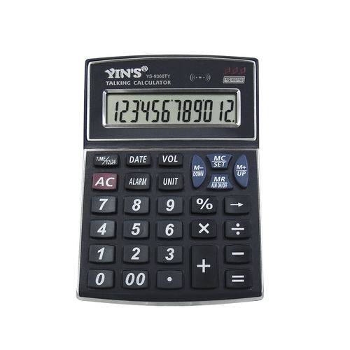 Calculadora Eletrônica YI19024 12 Dígitos Yins