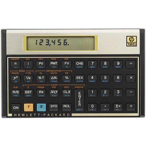 Calculadora Financeira 12c Gold + Capa - Hp