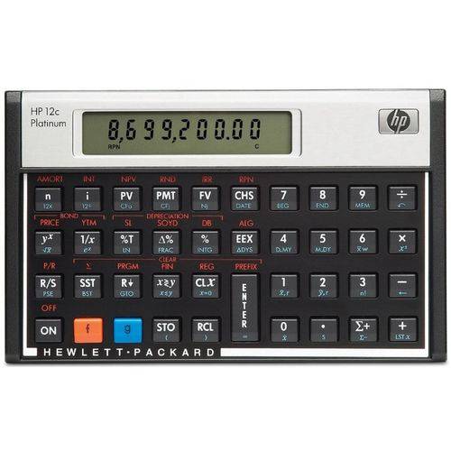 Calculadora Financeira Hp 12c Platinum F2231aa