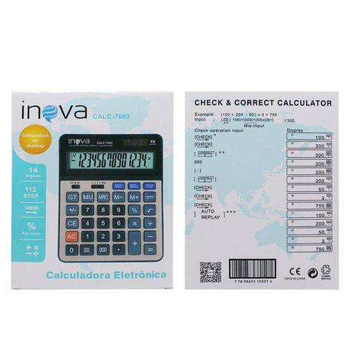 Calculadora Inova-calc-7083