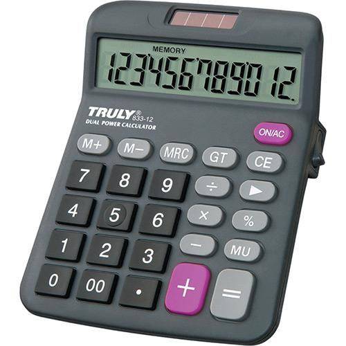 Calculadora Mesa 12 Digitos 833-12 Truly