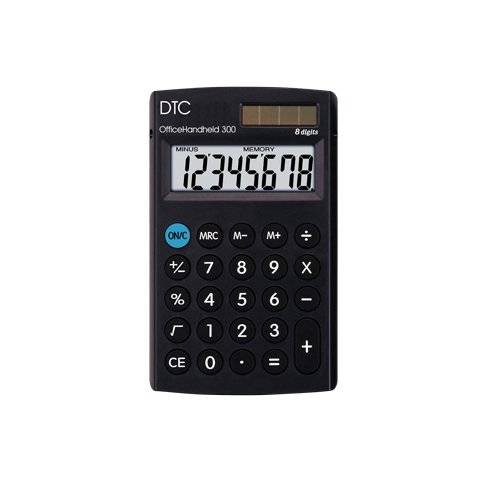 Calculadora Office Hand Held 300 Preto Dtc