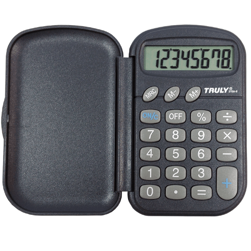 Calculadora Pessoal Truly 319A 8 Dígitos 1007976