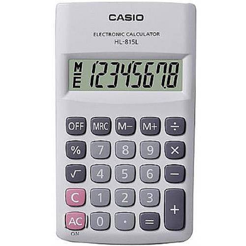 Calculadora Portátil 8 Dígitos Casio Hl-815l-we-w