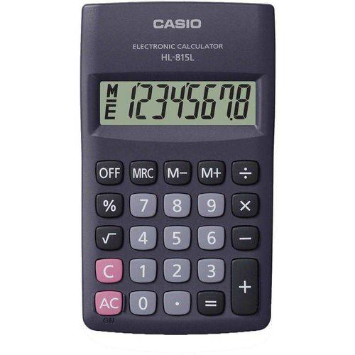 Calculadora Portátil Casio HL-815L 8 Digitos