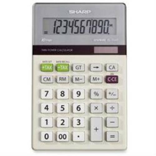 Calculadora Sharp de Mesa El 334 Tb Bege