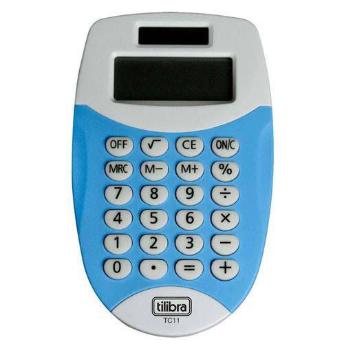 Calculadora Tilibra Pessoal 8 Digitos Tc11 - Azul