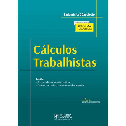 Cálculos Trabalhistas - 2ª Edição (2019)