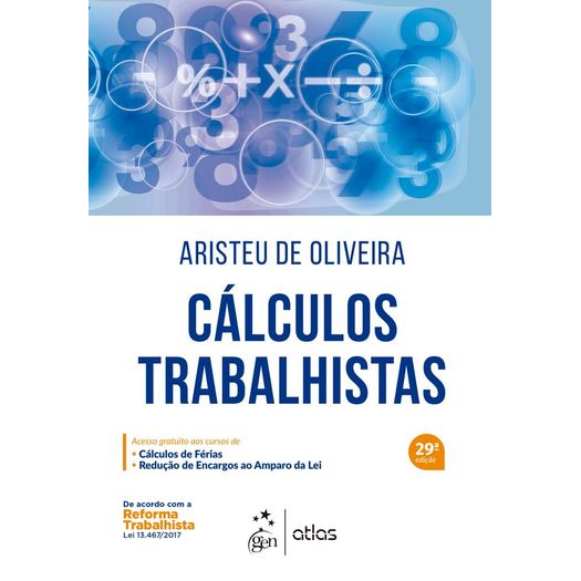 Calculos Trabalhistas - Oliveira - Atlas