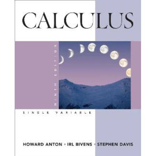 Calculus Late Transcendentals Single Variable 9th Ed.