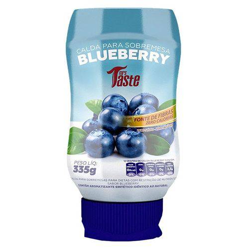 Calda de Blueberry 335g - Mrs Taste