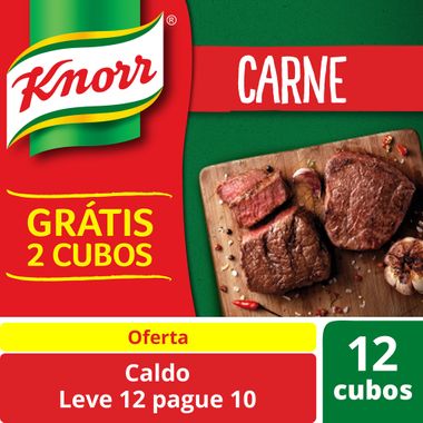 Caldo de Carne Knorr Leve 12 Pague 10 114g