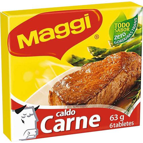 Caldo Maggi Carne Caixa C/ 10