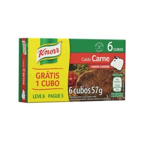 Caldo Sabor Carne Knorr 57g Leve 6 Pague 5