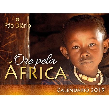 Calendário de Parede Pão Diário 2019 Ore Pela África