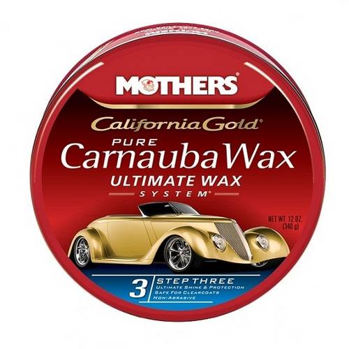 California Gold Carnauba Paste Wax - Cera de Carnauba Pura Mothers