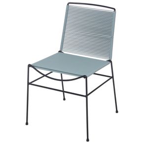 Californian Cadeira Preto/azul Claro