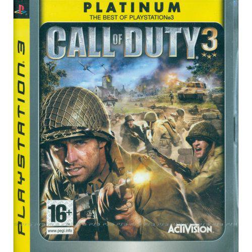 Call Of Duty 3 Platinum - PS3