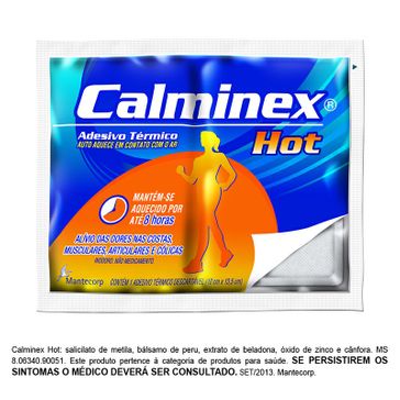 Calminex Hot Almofada Térmica com 1 Unidade