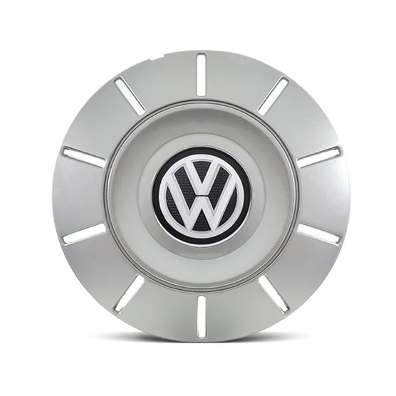 Calota Centro Roda Ferro VW Amarok New Aro 13 14 15 4 Furos Prata