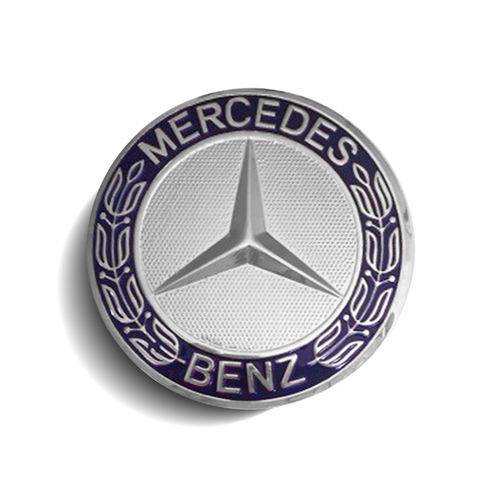 Calota Centro Roda Mercedes Amg Emblema Azul