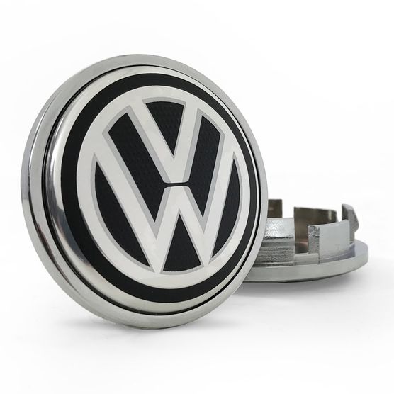 Calota Centro Roda VW Fusca Cromada
