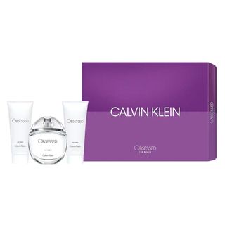 Calvin Klein Obsessed For Women Kit - Perfume + Loção Corporal + Gel de Banho Kit