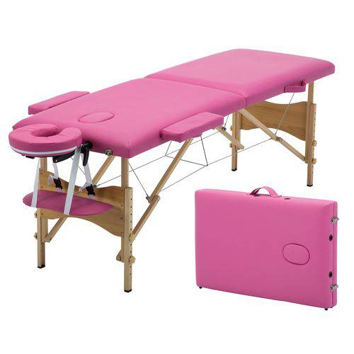 Cama de Massagem Trevalla Beauty Tl-Msg112 Diva Portátil Pink