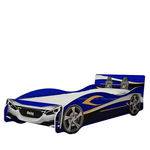 Cama de Solteiro Carro Speed Gelius - Azul