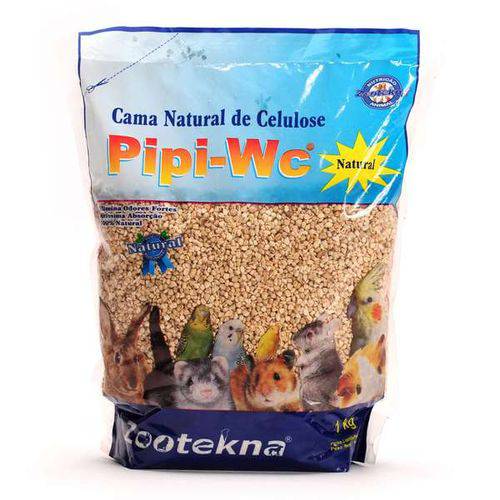 Cama Natural PipiWc para Pássaros - Zootekna - 1kg