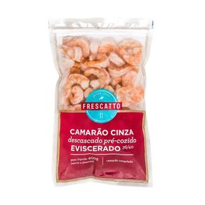 Camarão Cinza Cozido Frescatto 400g