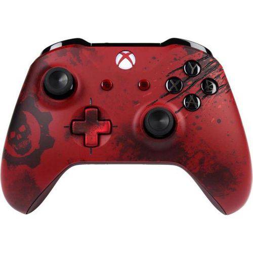 Câmbio Gamer - Microsoft - Gears Of War 4 Crimson Omen Limited Edition Wireless Controller For Xbox