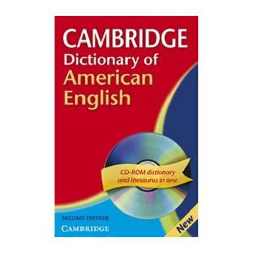 Cambridge Dictionary Of American English - CD-ROM Dictionary And Thesaurus In One
