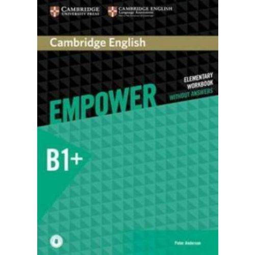 Cambridge English Empower Intermediate Wb Without Answers - 1st Ed
