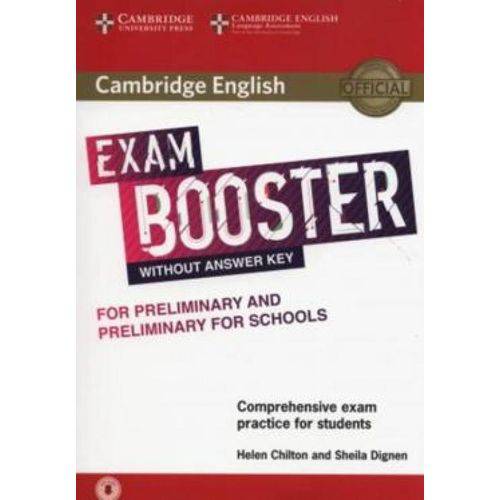 Cambridge English Exam Booster For Preliminary And Preliminary For Schools Without Answer Key With Audio