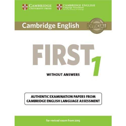 Cambridge English First 1 - Without Answers