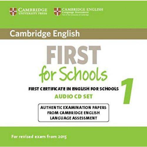 Cambridge English First For Schools 1 For Revised Exam From 2015 Audio Cd (2)
