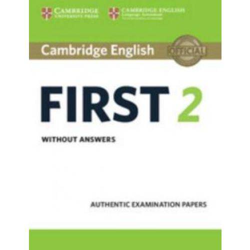Cambridge English First 2 Sb Without Answers