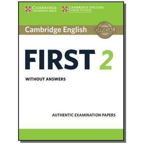 Cambridge English First 2 Sb Without Answers