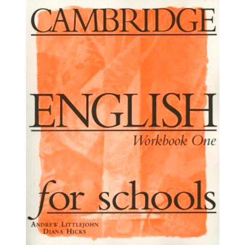 Cambridge English For Schools 1 - Workbook