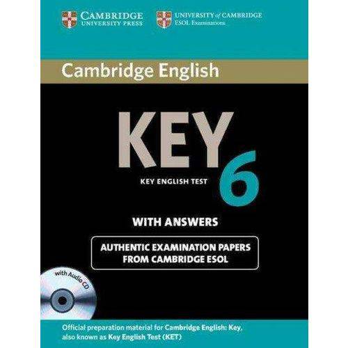 Cambridge English Key 6 - Student's Book With Answers + CD