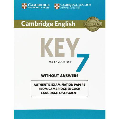 Cambridge English Key 7 - Student's Book Without Answers