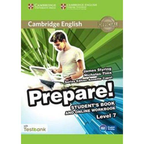 Cambridge English Prepare! 7 Sb With Online Wb And Testbank - 1st Ed