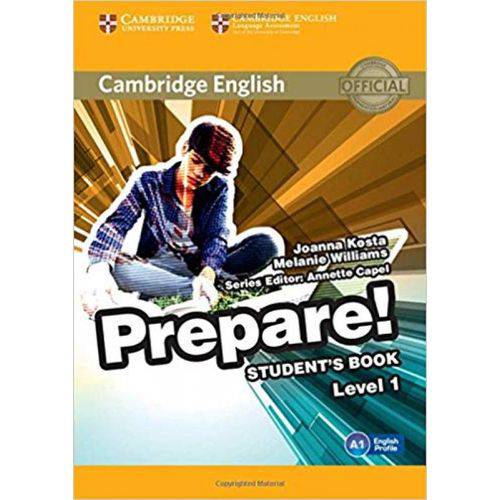 Cambridge English Prepare Level 1 students Book