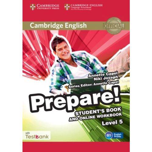 Cambridge English Prepare! - Level 5 - Student’S Book And Online Workbook And Testbank
